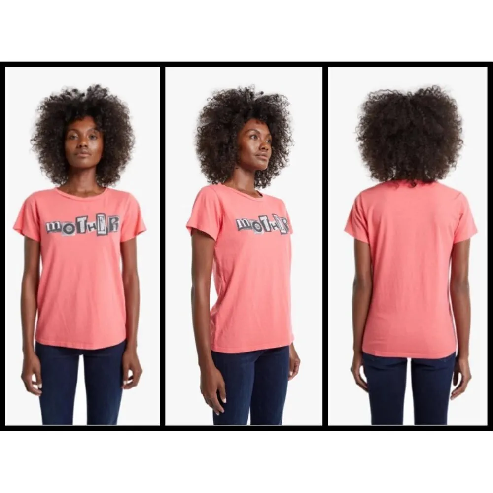 💕MOTHER💕 Itty Bitty Goodie Tee ~ Mother Script Pink Size M - Image 3