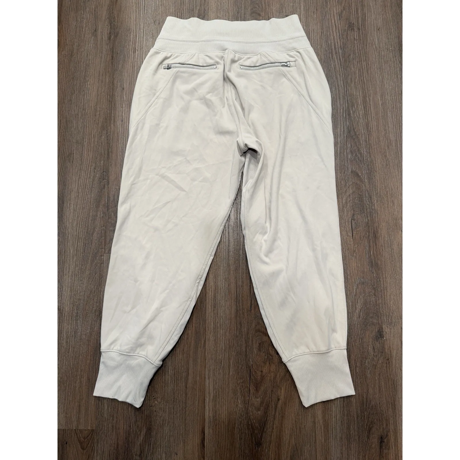 Athleta Cream‎ Venice Jogger Pants Large - Image 3
