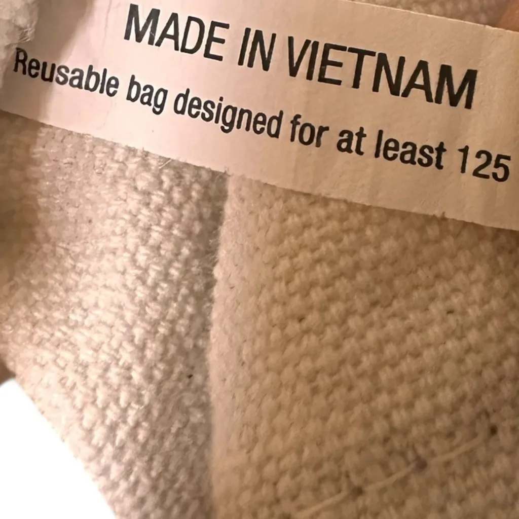 Trader Joes Pastel Purple Lavender Mini Tote Bag 2025 Edition - Image 4