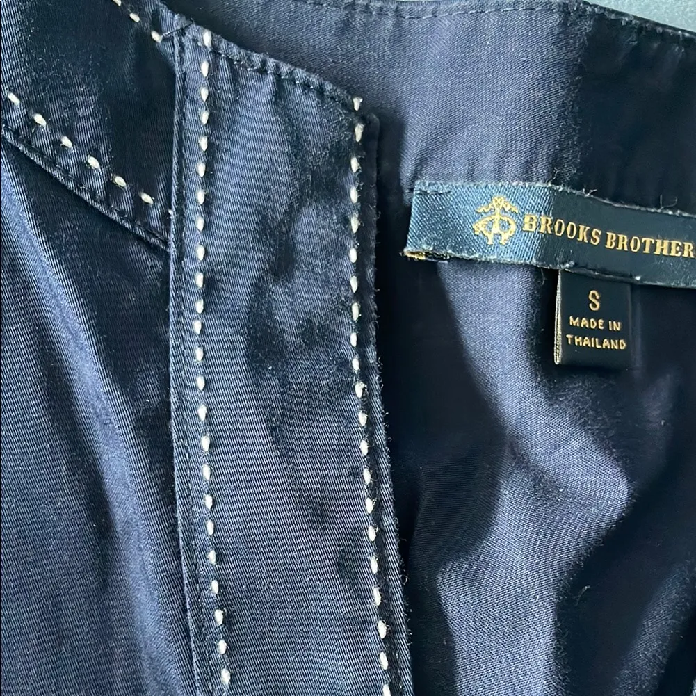 Brooks Brothers Navy Tunic with White Accents - Image 6