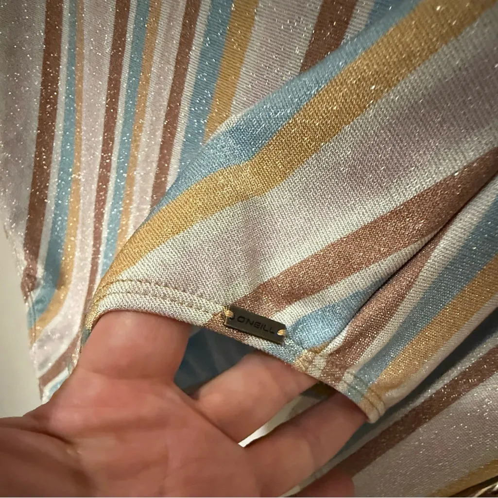 O'Neill Shimmering Striped Bodysuit - Image 6