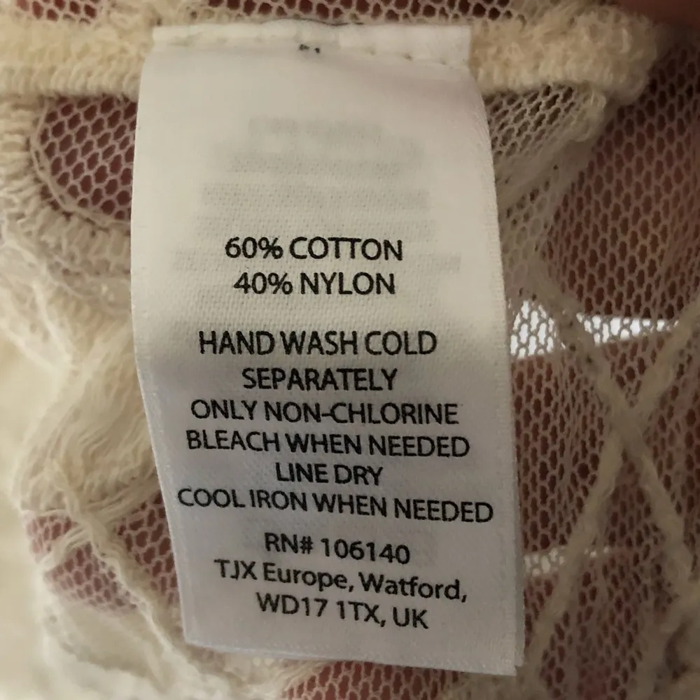 Saint Tropez West Crocheted and Lace Top Medium - Image 5