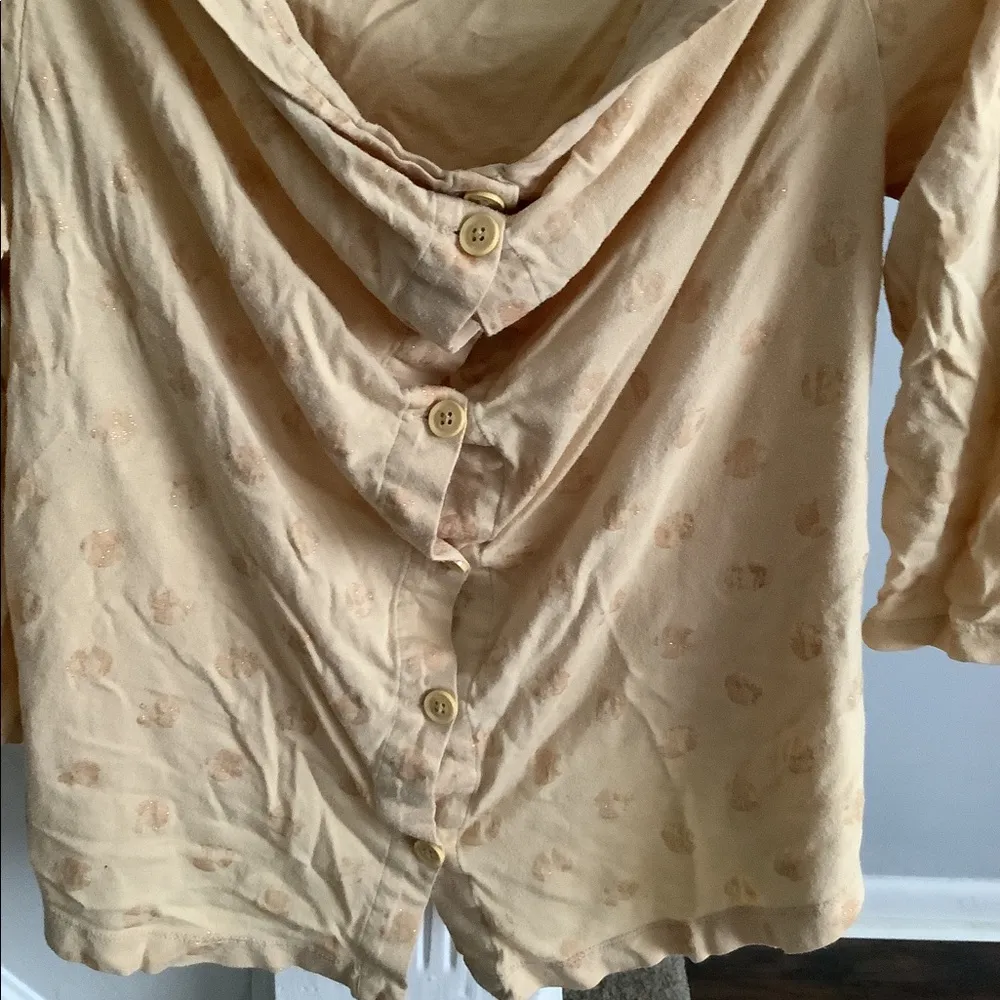 Gold top interesting buttons design - Image 2