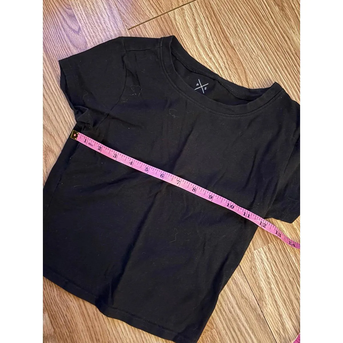 Pacsun Black Baby Tee Size XS - Image 3