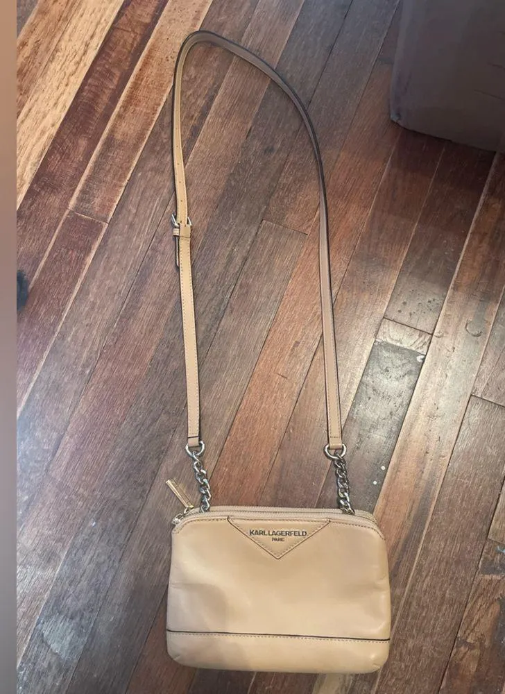 Karl Lagerfeld Paris 3-Compartment Shoulder or Crossbody Bag - Image 4