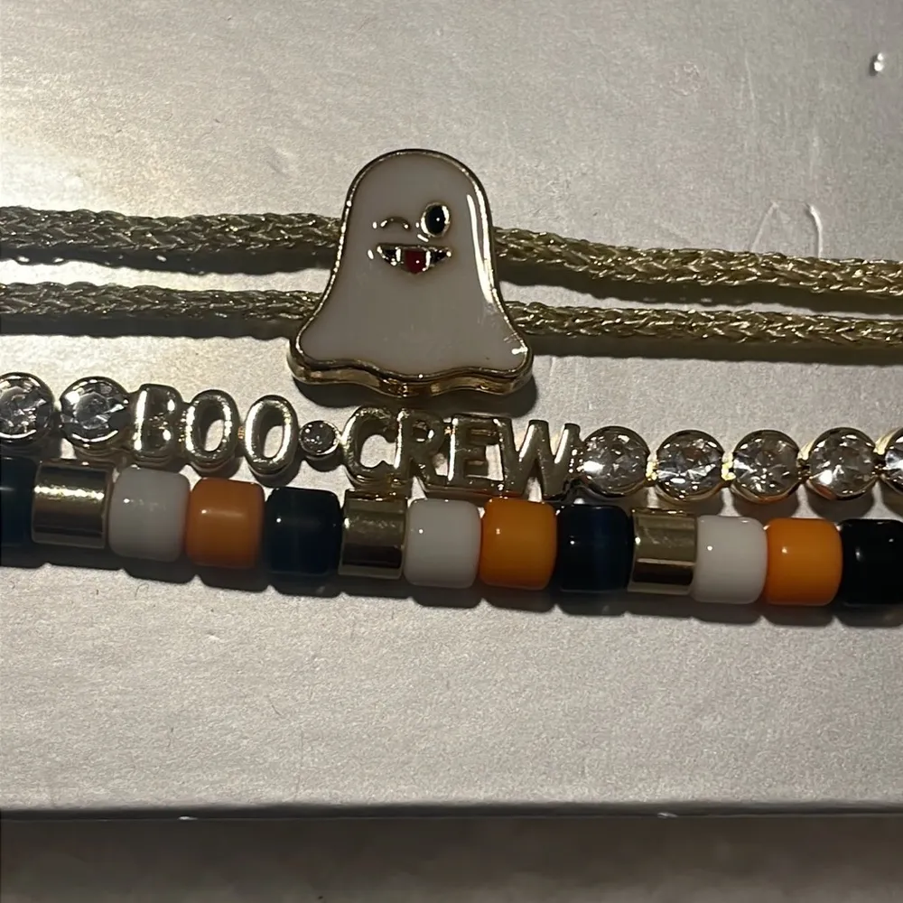 SUGARFIX by Baublebar bracelet Boo Thanksgiving glow in dark Ghost jewelry New Gold - Image 6