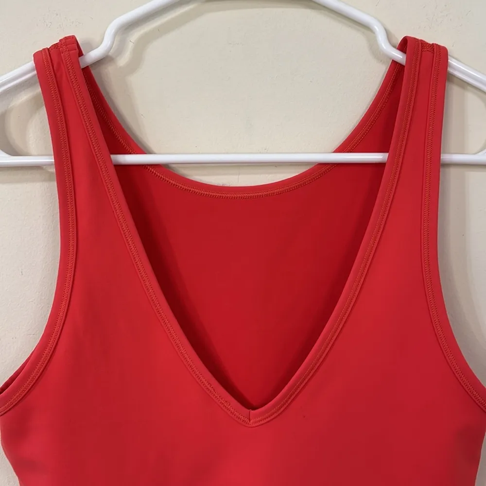 Lululemon Power Pivot Tank *Everlux Pink Punch Size 4 - Image 7