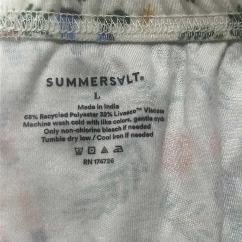 Summersault holiday pajama bottoms size L EUC - Image 3