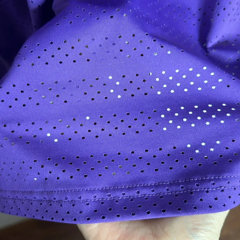 Zyia Active Purple perforated chill long sleeve athletic top size XL - Image 7