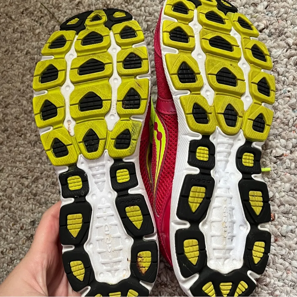 Saucony Grid Speed XT-600 Women's Size 9.5 Athletic Red Running Shoes pink - Image 5