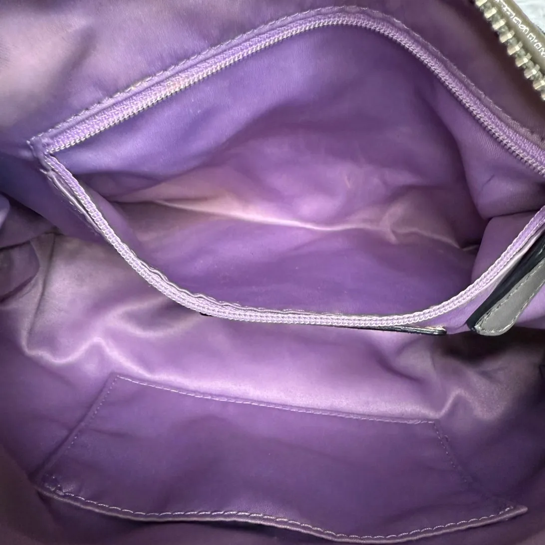 Coach y2k  Leopard Silver Metallic Mini Purse shoulder bag - Image 10