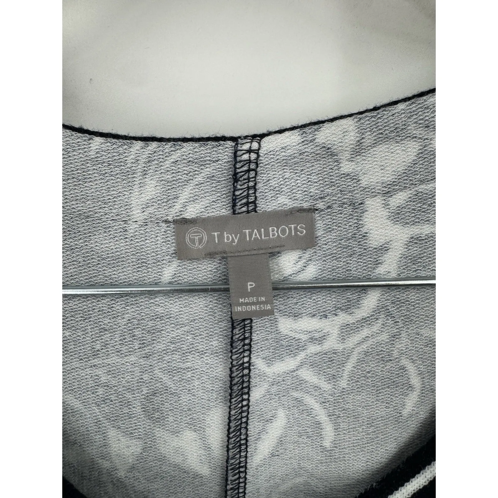 TALBOTS Floral Print Sleeveless Sporty Midi Dress Pocket Blue Size S Modal Blend - Image 7