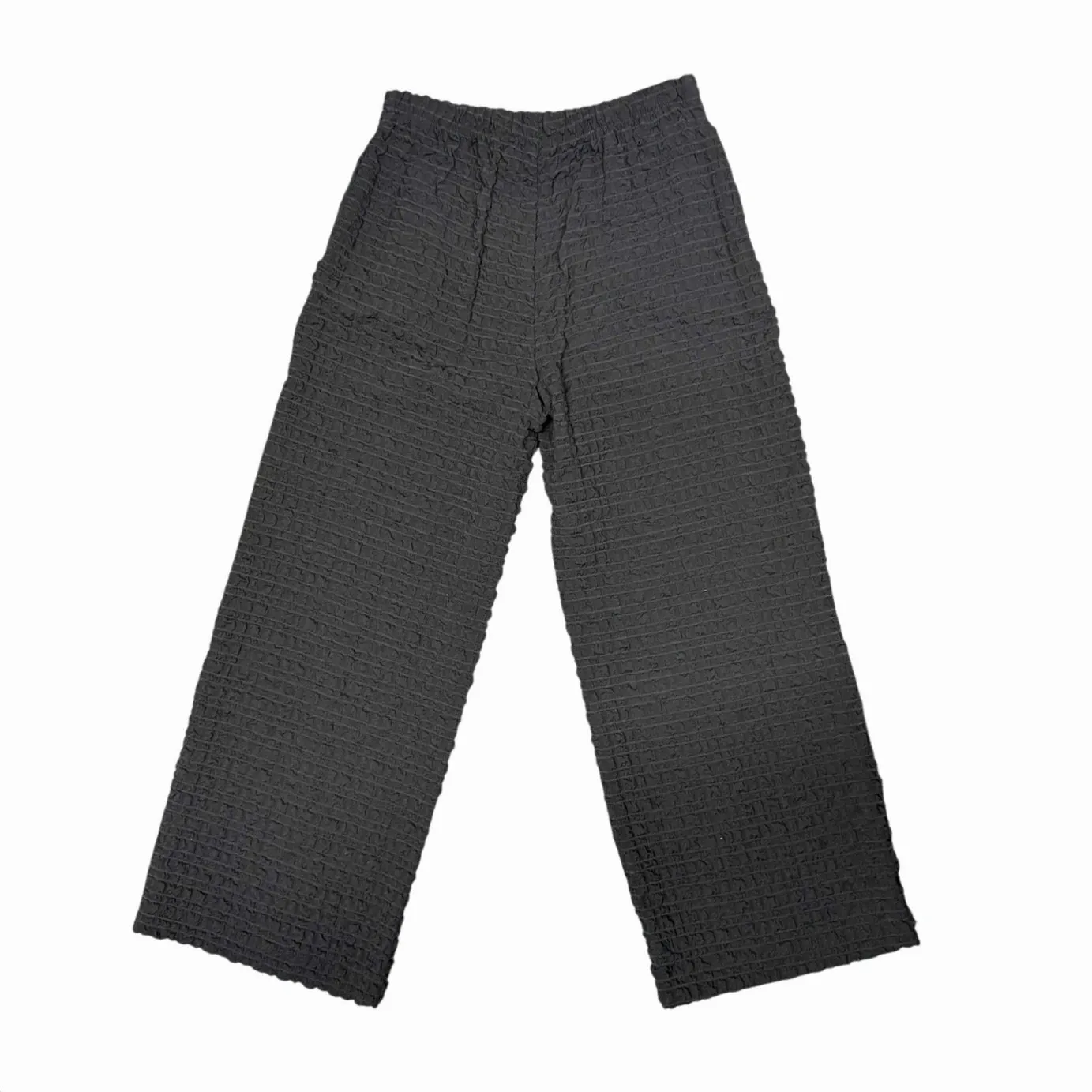 Joseph Ribkoff Textured Checkered Wide Leg Pants - Image 6