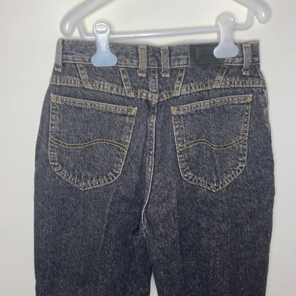 Lee vintage Union made in USA ultra high rise faded black mom jeans size 12 - Image 67