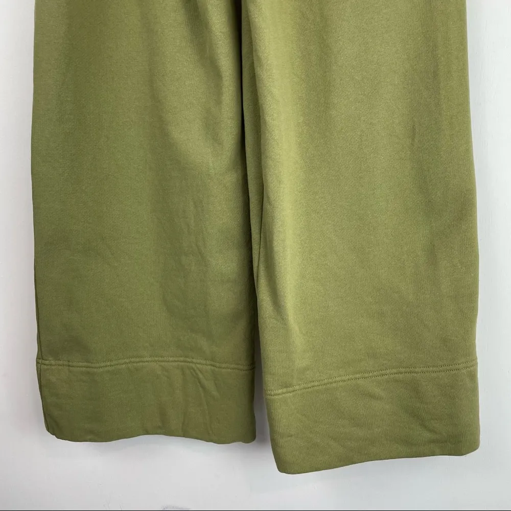 Veronica Beard x Sold Out Green Melanie Wide Leg Sweatpants Ankle Cropped - Image 7