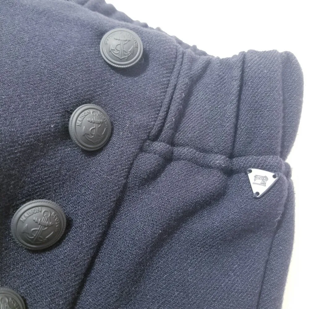 Scotch & Soda Maison Scotch Nautical Blue Red Hi-Rise Jogger Pants - Image 5