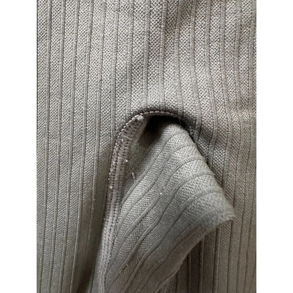 Arula intimates Plus Size Ribbed Leggings Olive Green Size A (1X) - Image 3