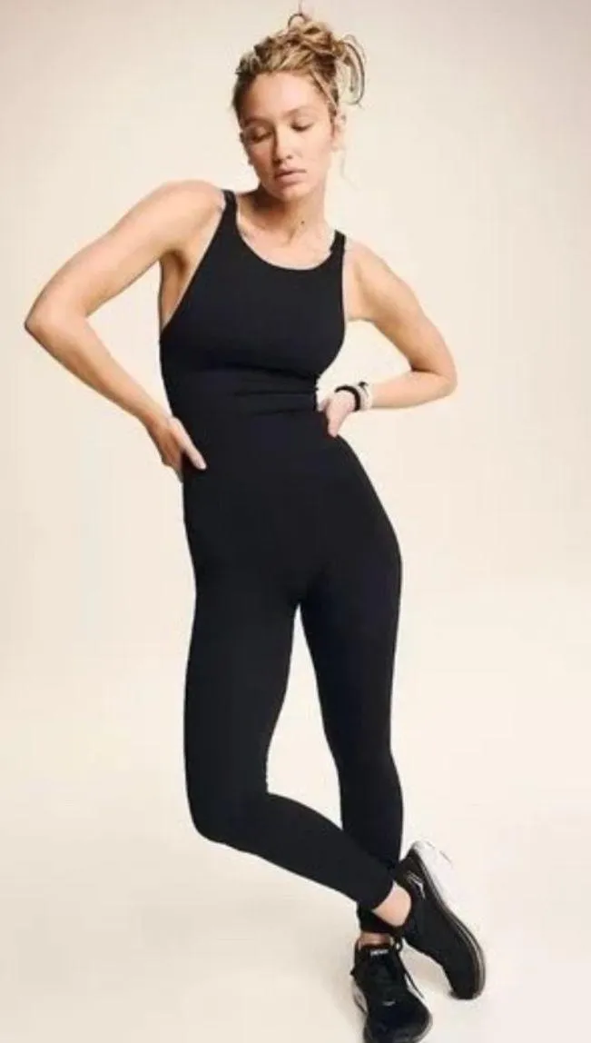 Good Karma High-Neck One Piece Onsie Catsuit Jumpsuit - Image 4