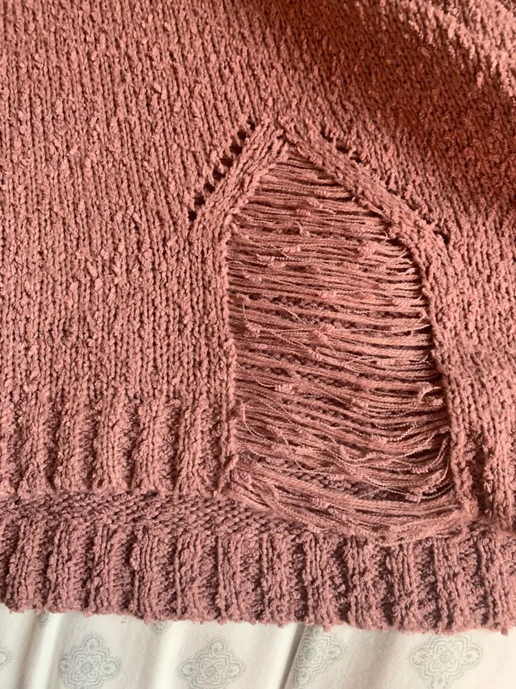 Dress Up Distressed Sweater - Image 5