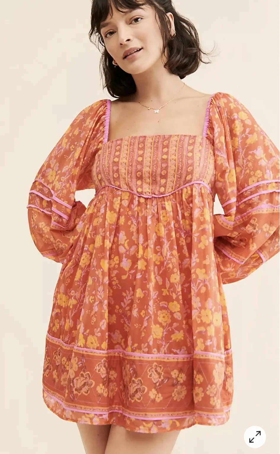 knee length dresses for ladies Boho Mini Dress 