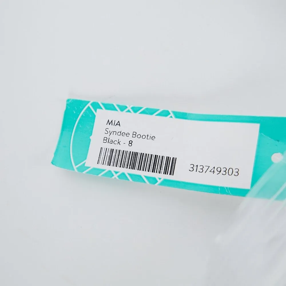 MIA Syndee Bootie in Black Women's Size 8 NWT - Image 7