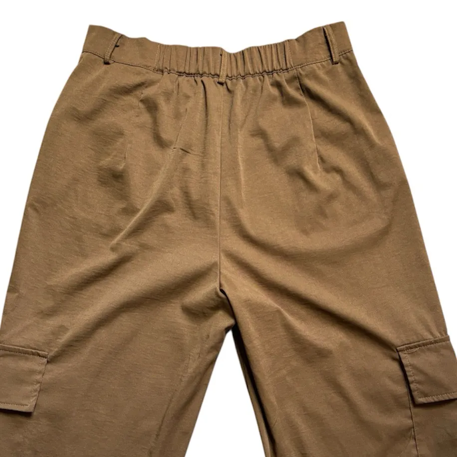 Women’s Brown High Rise Cargo Pants Size L - Image 5