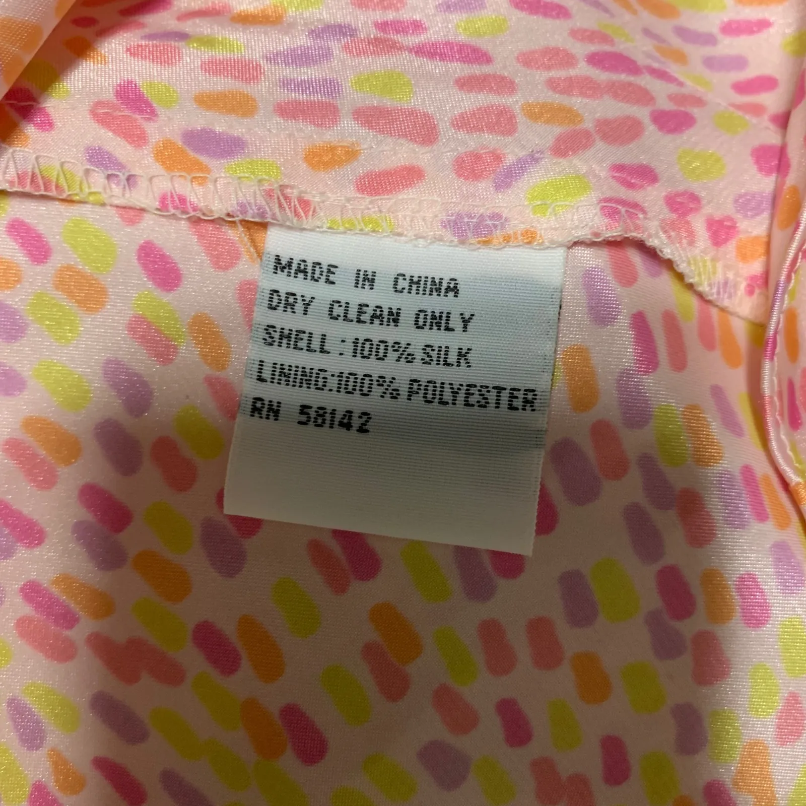 Vintage 90s‎ silk lettuce hem fairy pink mini dress size 10 romantic feminine - Image 9