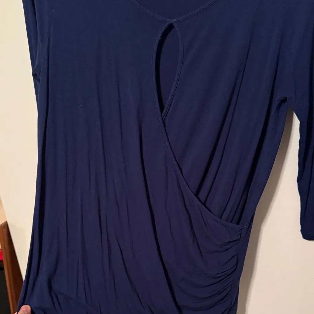 14th & Union Navy Women's Blouse - Image 3