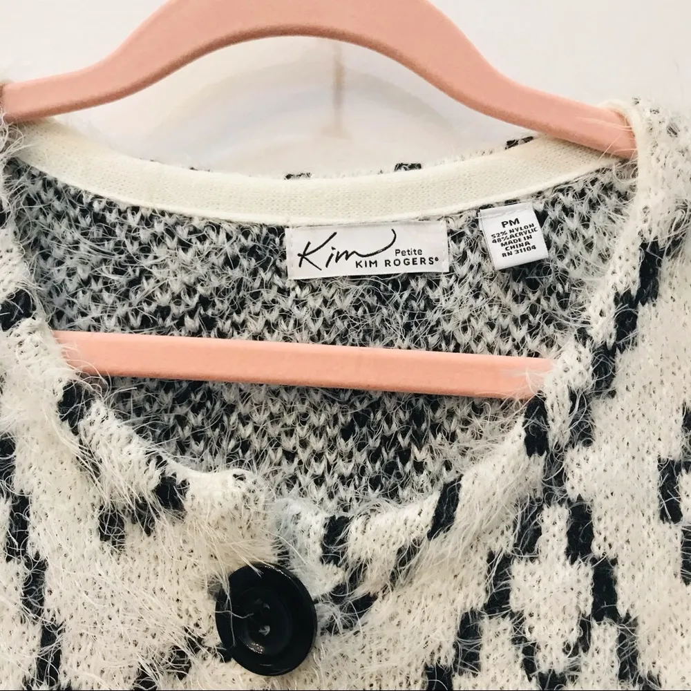 kim rogers NWT  sweater/Cardigan size Petite Medium - Image 3