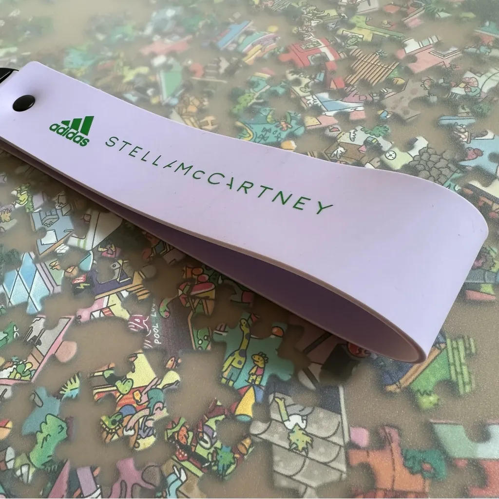 NWT Stella McCartney x adidas Oversized Green and Lavender Lanyard - Image 3