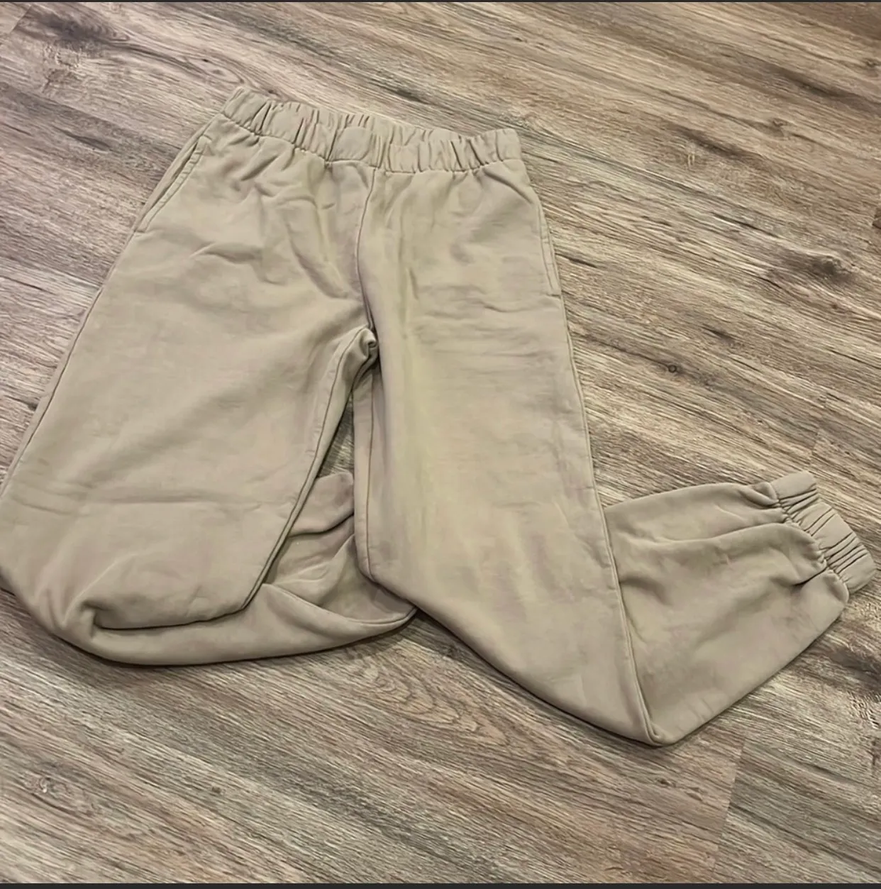 Brandy Melville Tan Rosa Sweatpants - Image 2