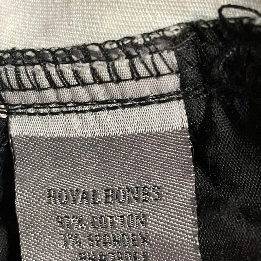 Hot Topic Black Pants with White Polka Dots - Image 8