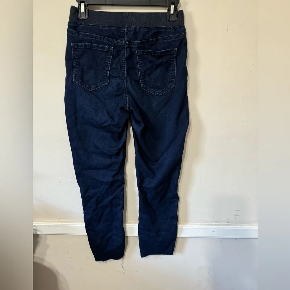 No Boundaries | Pull On Dark Wash Jean Leggings | Size 7-9 - Image 5