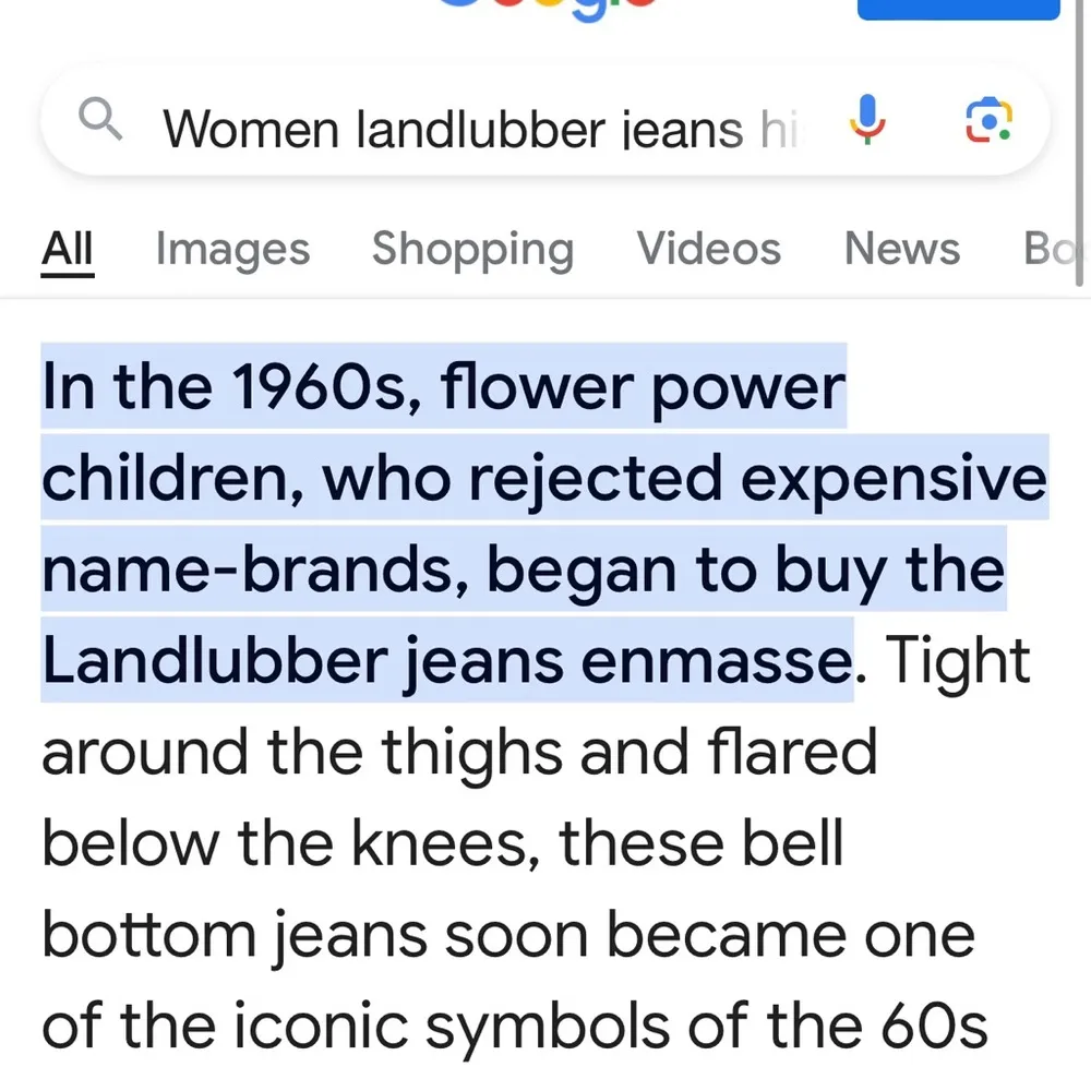 My Vintage Landlubber jeans modified into a skirt in 1977 by HighTide Leather Co Blue Size 4 - Image 15