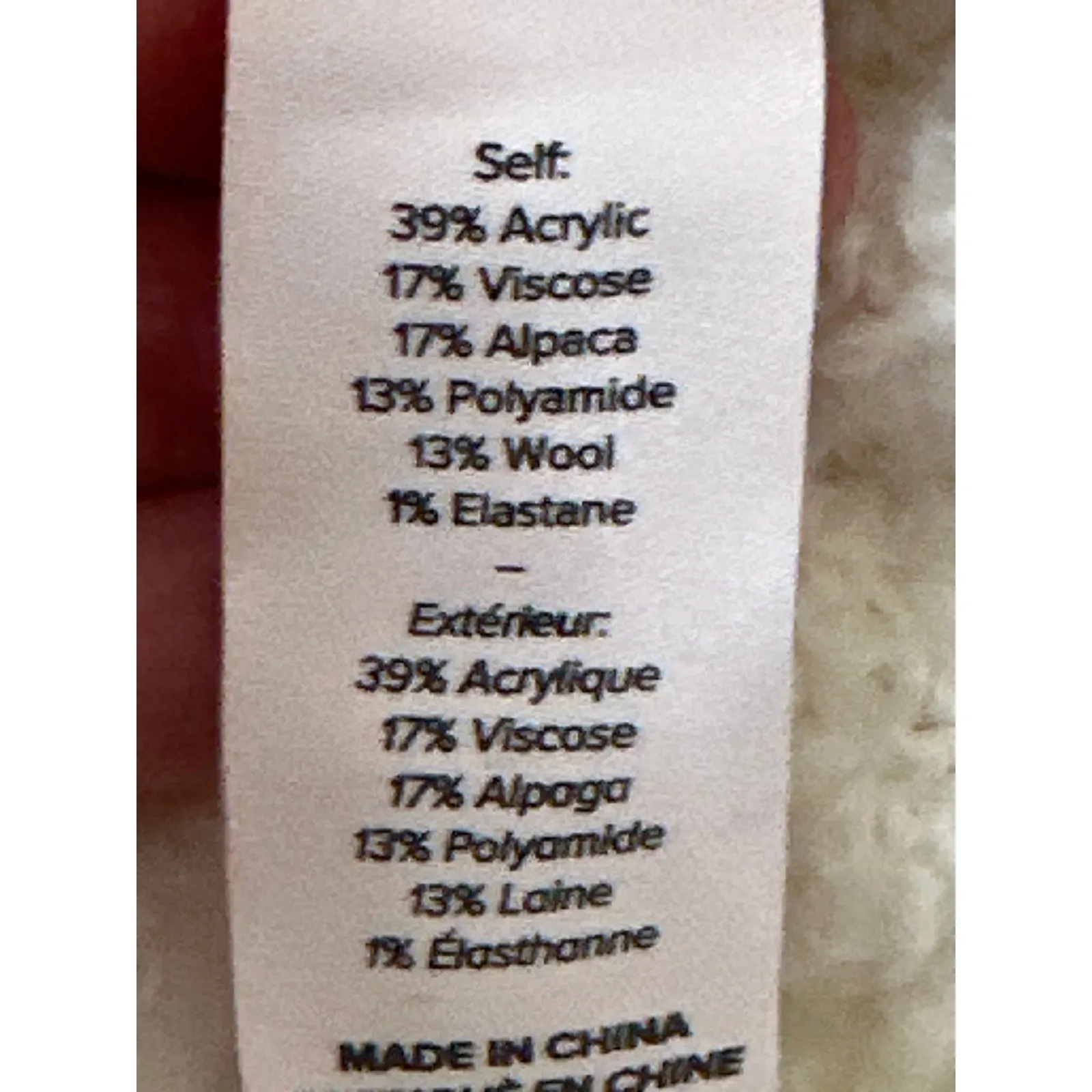 Cinq à Sept Leya Off Shoulder Ivory Sweater NWT Size Large - Image 7