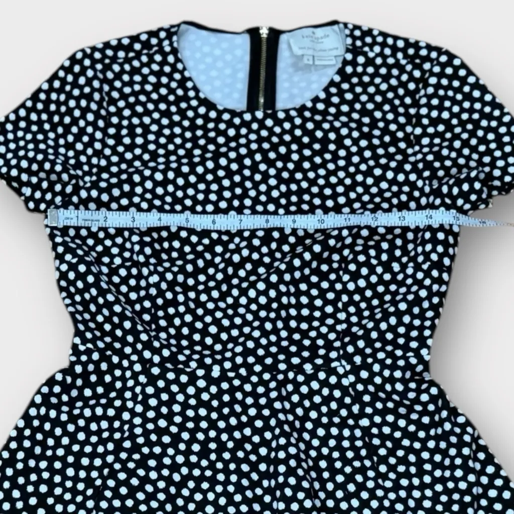 KATE SPADE NEW YORK Jazz Things Up Spot Ponte Dress Size 4 - Image 14