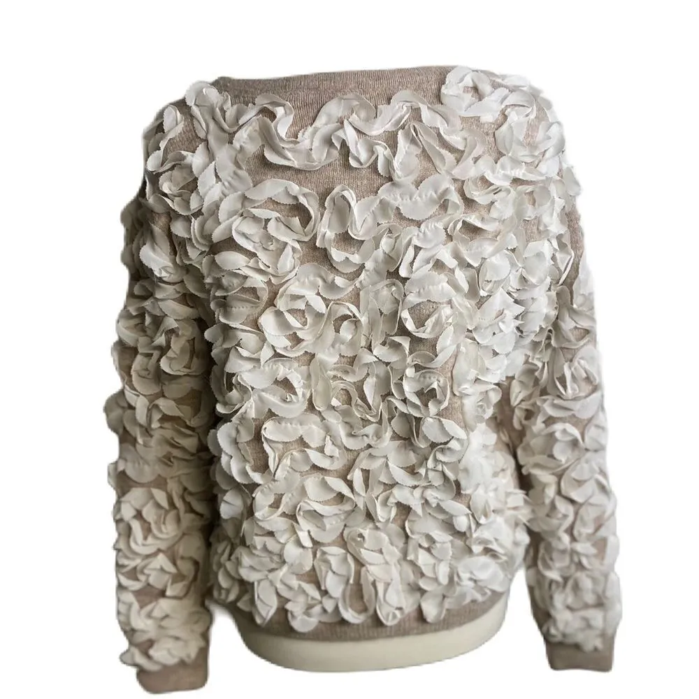#512 Zero Degrees Celsius The Flower Sweater Size M - Image 4