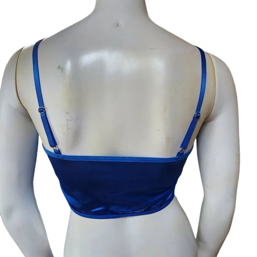 Shein Royal Blue Cropped Top (S) - Image 5