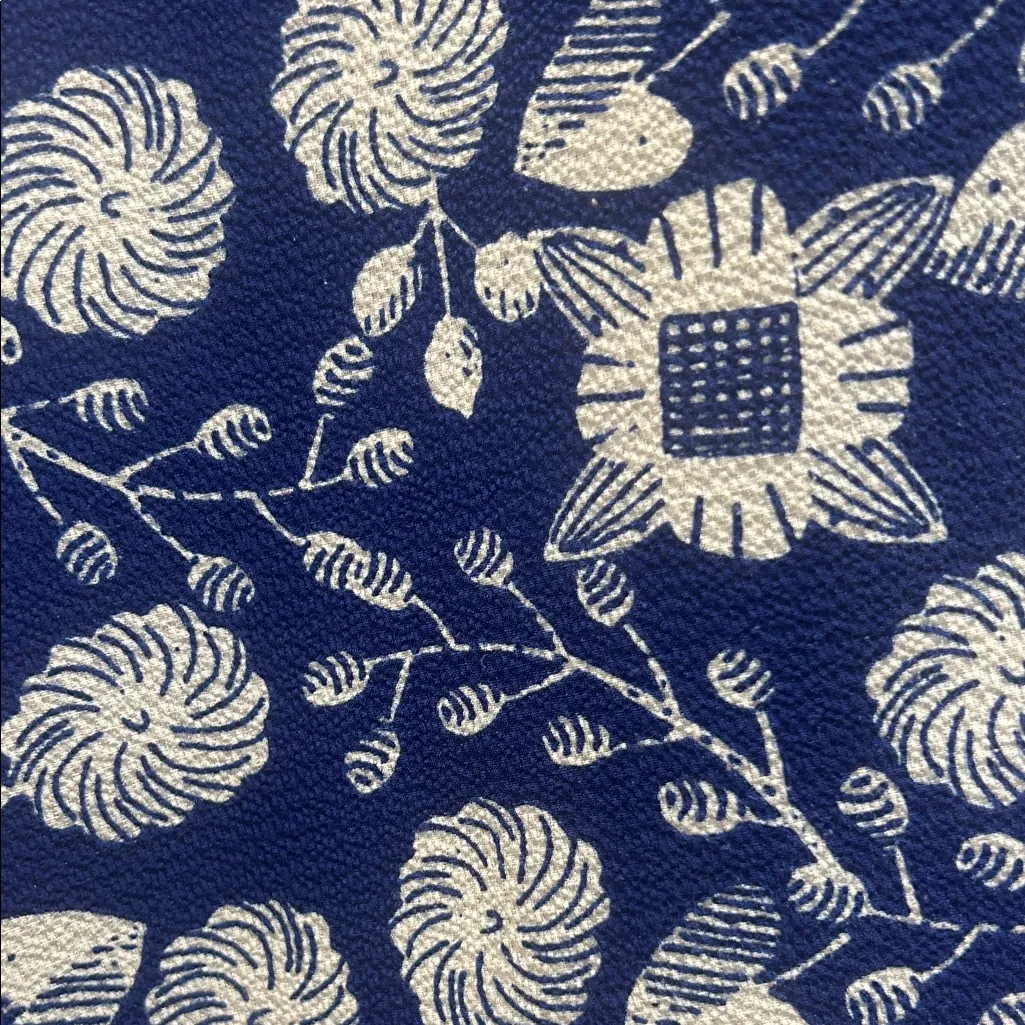 Max Studio Floral Blue and White Pants - Image 3