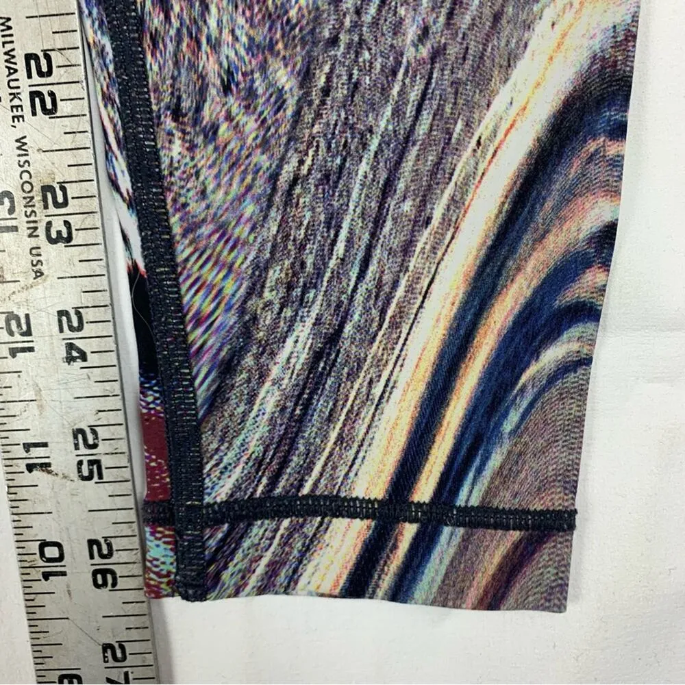 Lululemon Wunder under size 4 high rise tight polychromatic nulux multi black - Image 9