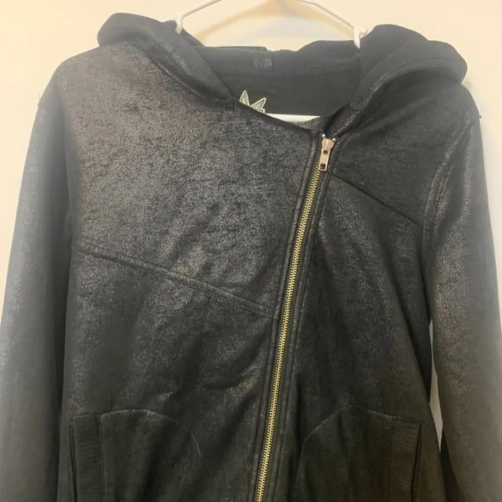 Volcom Black Assymetrical Bond With Me Jacket - Image 5