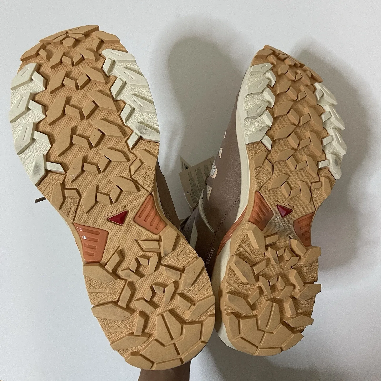 NEW! Salomon X Ultra 360 Edge Mid GTX Women’s Boots Shortbread 474627 US 9.5 - Image 7