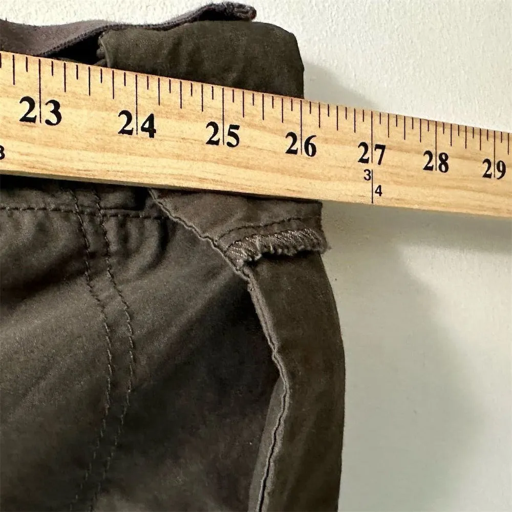 Esprit Women's Capri Pants Size 8 Green Casual Lightweight Breathable - Image 9