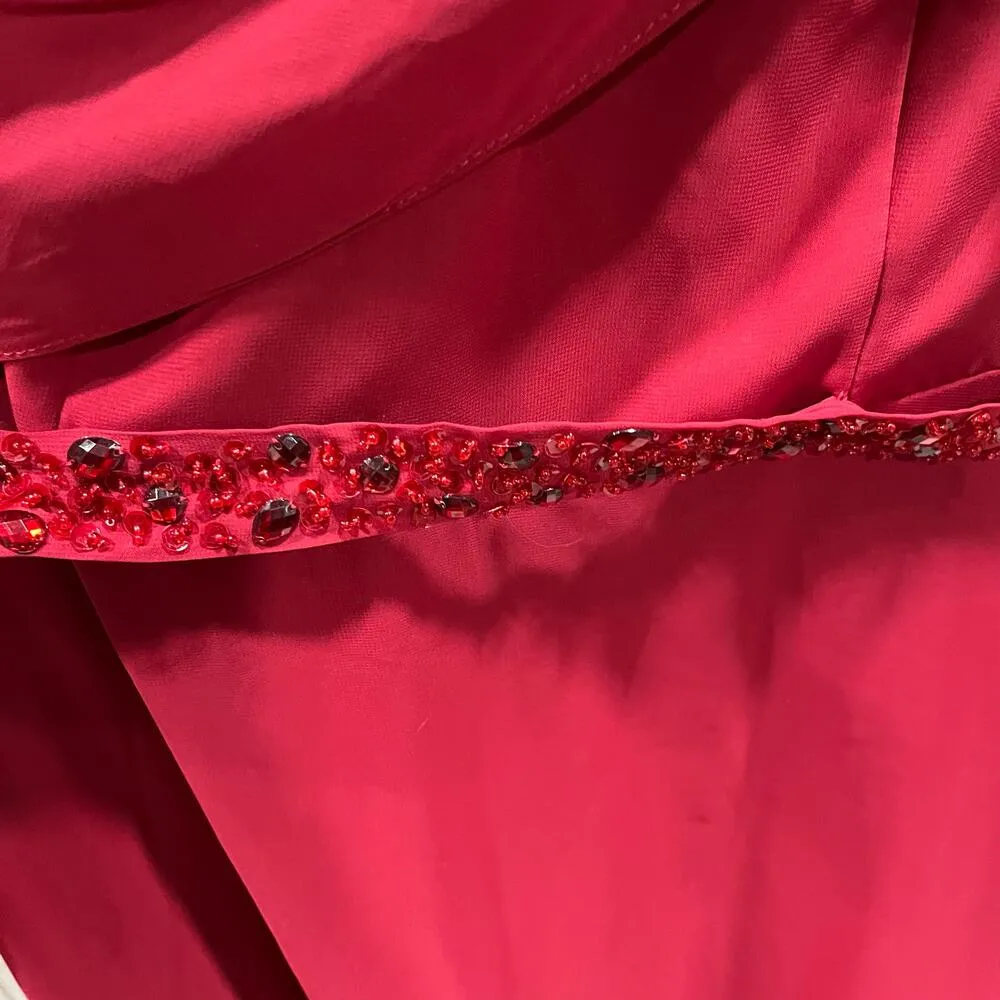 New! JJ’s House A-line Scoop Tea-Length Chiffon Mother of the Bride Dress 16W - Image 2