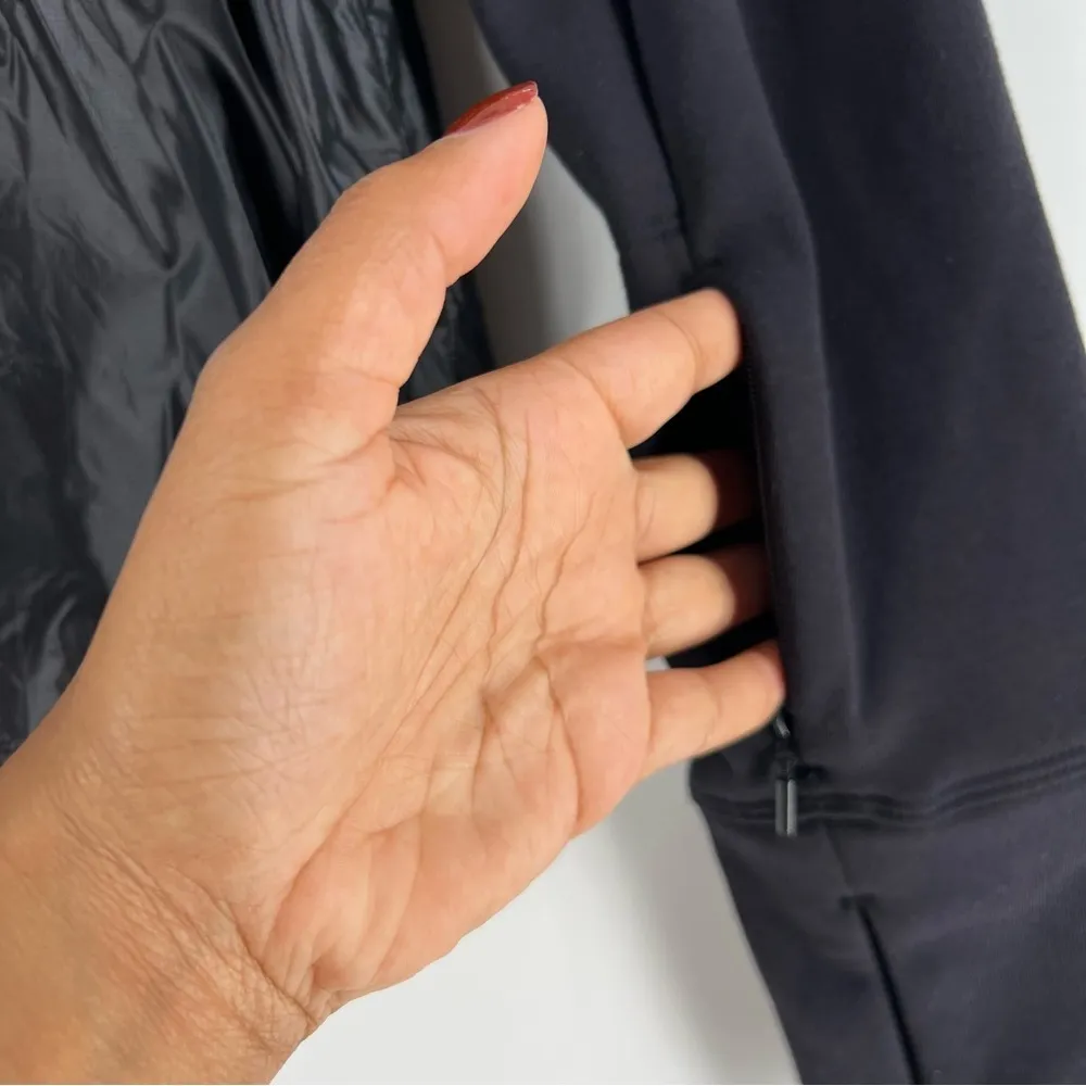 Athleta Windy Point Hoodie Full Zip Front Layered Athleisure‎ - Image 10