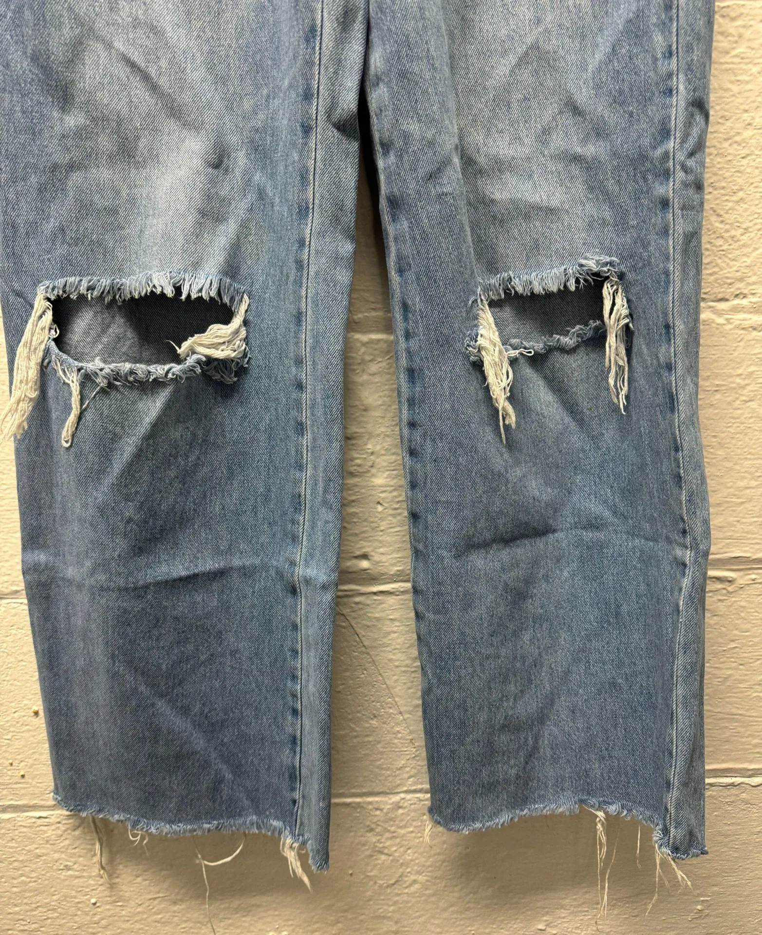 Long Straight Fit Jeans - Image 3