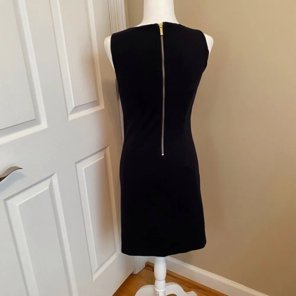 Michael Michael Kors Women's Size 4 Sleeveless Shift Dress Striped - Image 3