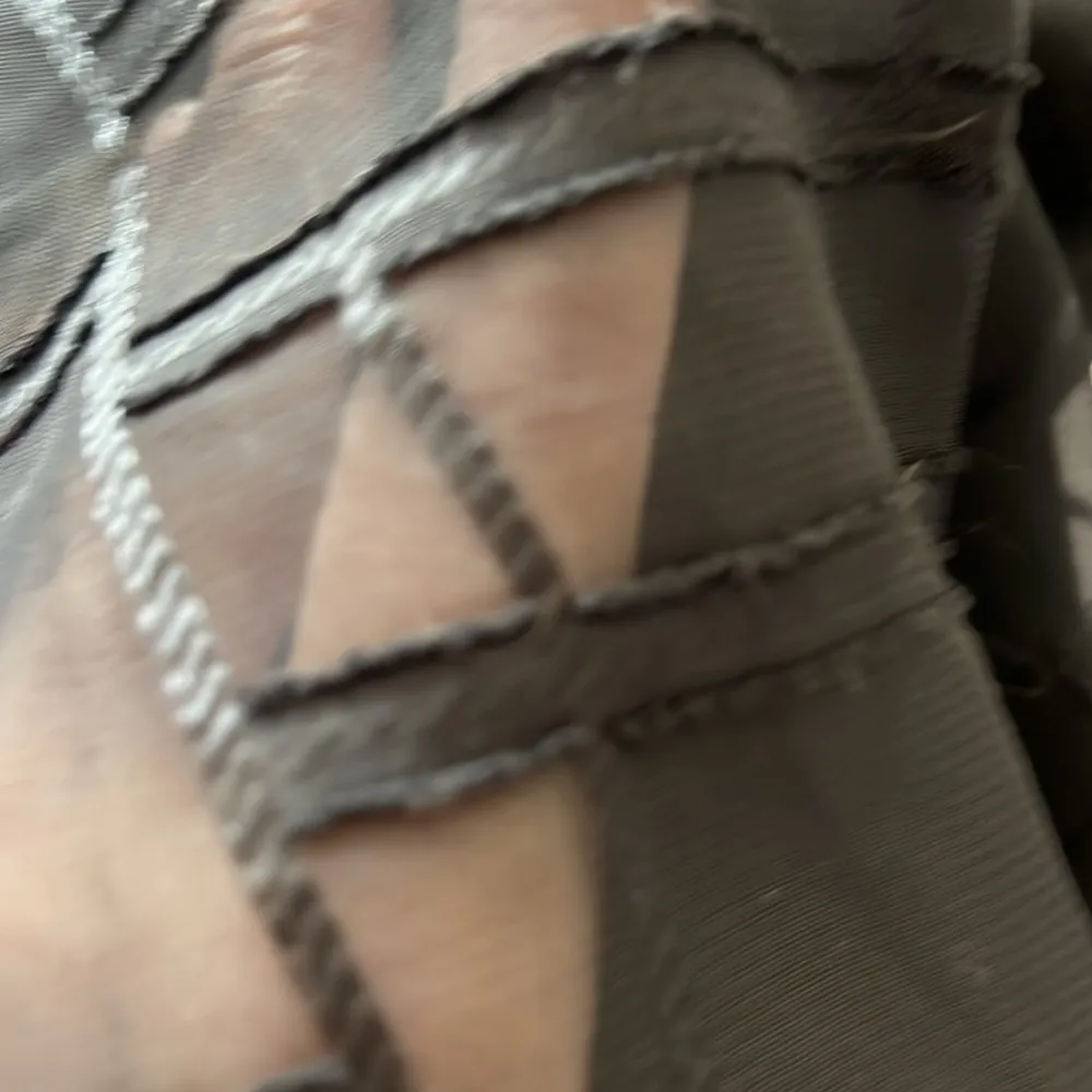 Three Eighty Two Elara Owen racer back NWT windowpane sheer - Image 11