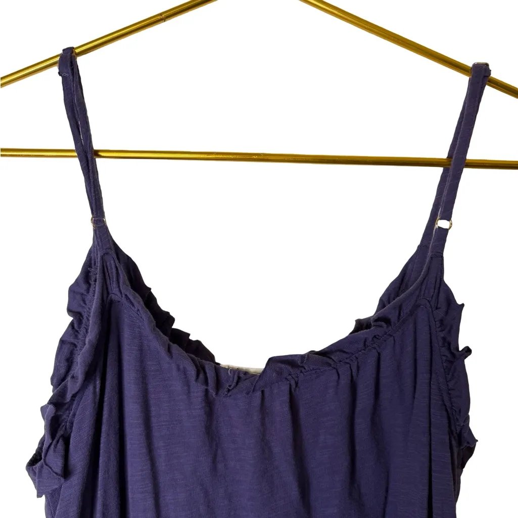 👗 Natural Life Elsa Tiered Ruffle Midi Dress – Purple – XS/S - Image 8