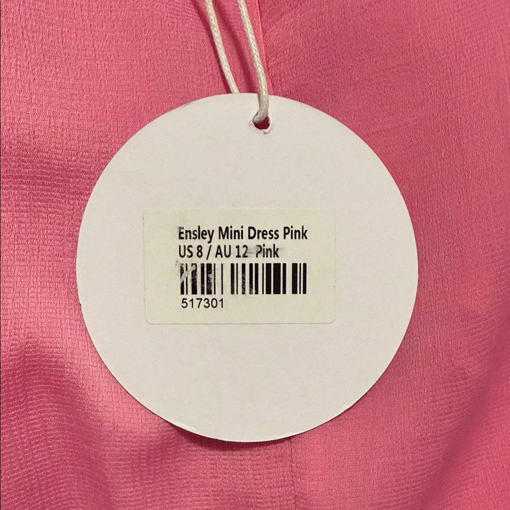 Pink Halter Wrap Dress - Image 2